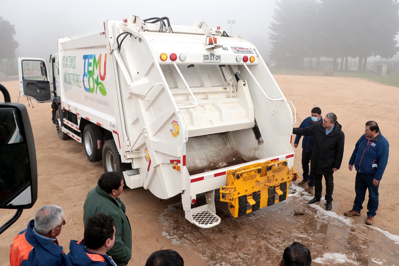 Municipio De Temuco Lanza Nueva Y Moderna Flota De Camiones