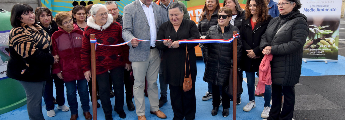 Municipalidad De Temuco Y Grupo Patio Inauguran Nuevo Punto Limpio De