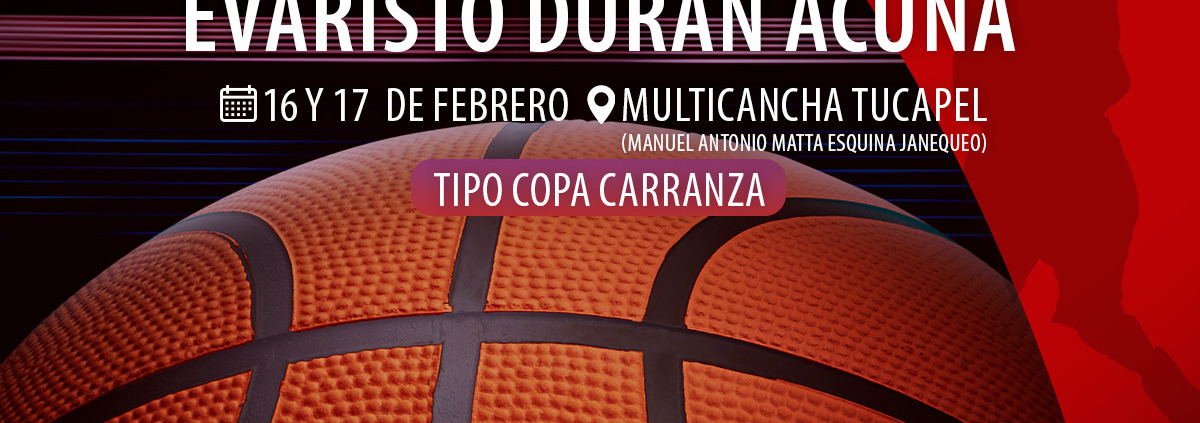 Municipio arranca tradicional “Cuadrangular de Básquetbol Evaristo Duran  Acuña” – Municipalidad de Temuco